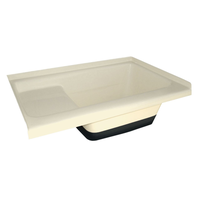 Baignoire à siège intégré Icon, évacuation à droite, TU500 RH, blanc colonial, 36 x 24 x 13 po