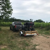 Remorque Stirling Galvalume Plus à cadre ouvert, 5 x 8 pi Back_Angled_Left