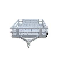 Remorque à rails latéraux Stirling Galvalume Plus, 4 x 8 pi