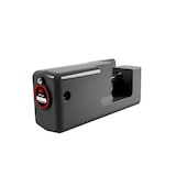 AMP Lock Anti-Theft Trailer Door Lock with Rolled Lip Style Front_Angled_Left