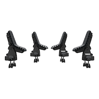 Thule DockGrip Kayak Rack, Horizontal, Black Composite_or_Mixed