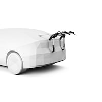 Thule OutWay 2-Bike Hanging Trunk Bike Rack, Black/Aluminium Front_Angled_Right