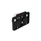 Porte-plaque d’immatriculation Thule, noir Front_Three_Fourths_Angled_Right