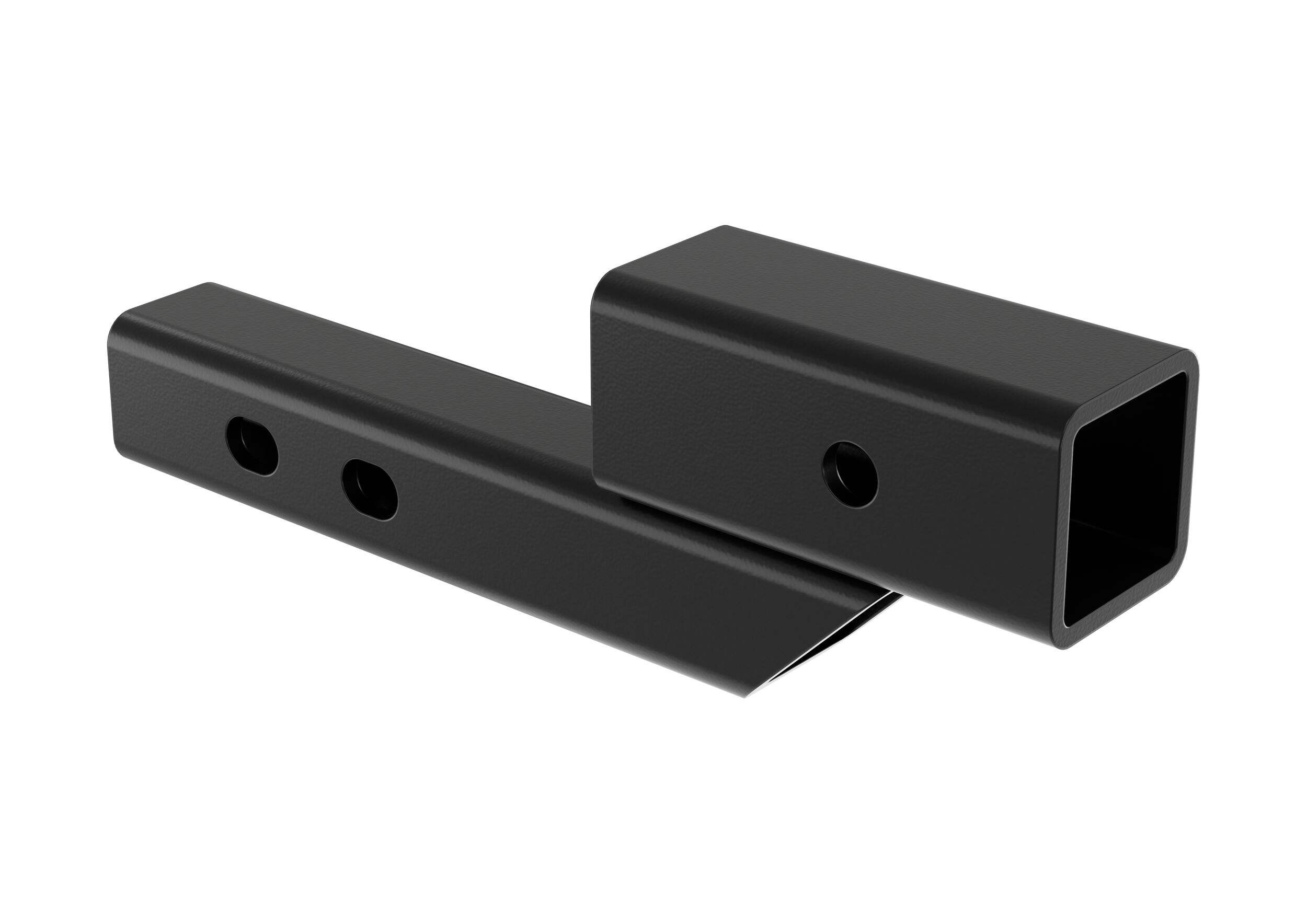Thule Hitch Adapter, 7-9-in Extension, Black Front_Three_Fourths_Angled_Right