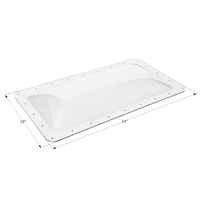 Icon 01848 Skylight, SL1430C, Clear