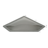 Icon 12112 Skylight, NSL2810S, Smoke Front_Angled_Left