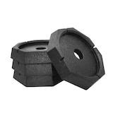 SnapPad XTRSP4 XTRA Round Levelling Jack Pads, 9-in, 4-pk Composite_or_Mixed