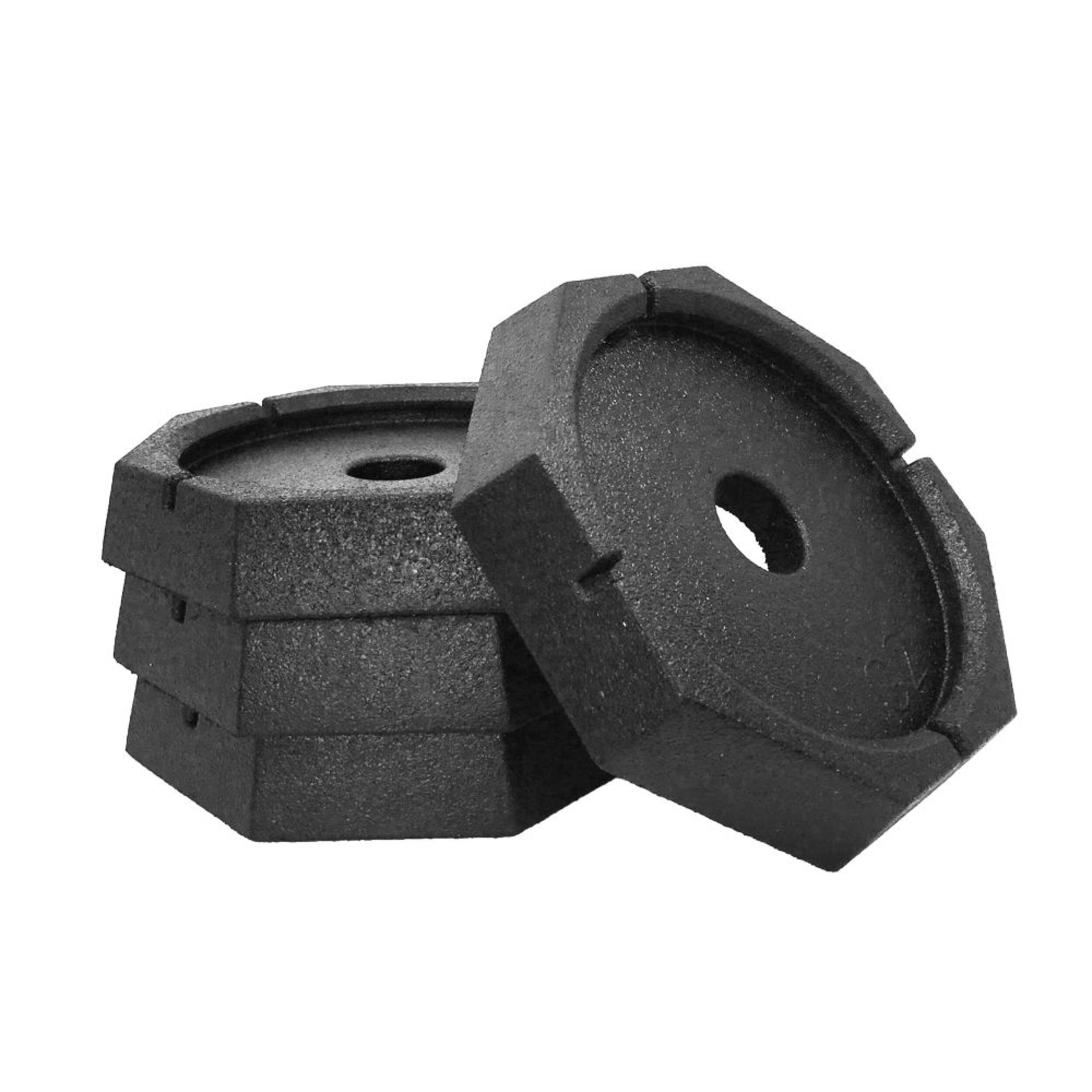SnapPad XTRSP4 XTRA Round Levelling Jack Pads, 9-in, 4-pk Composite_or_Mixed