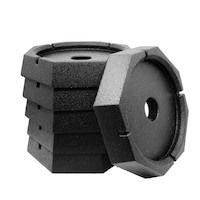 SnapPad XTRSP6 XTRA Round Levelling Jack Pads, 9-in, 6-pk Composite_or_Mixed