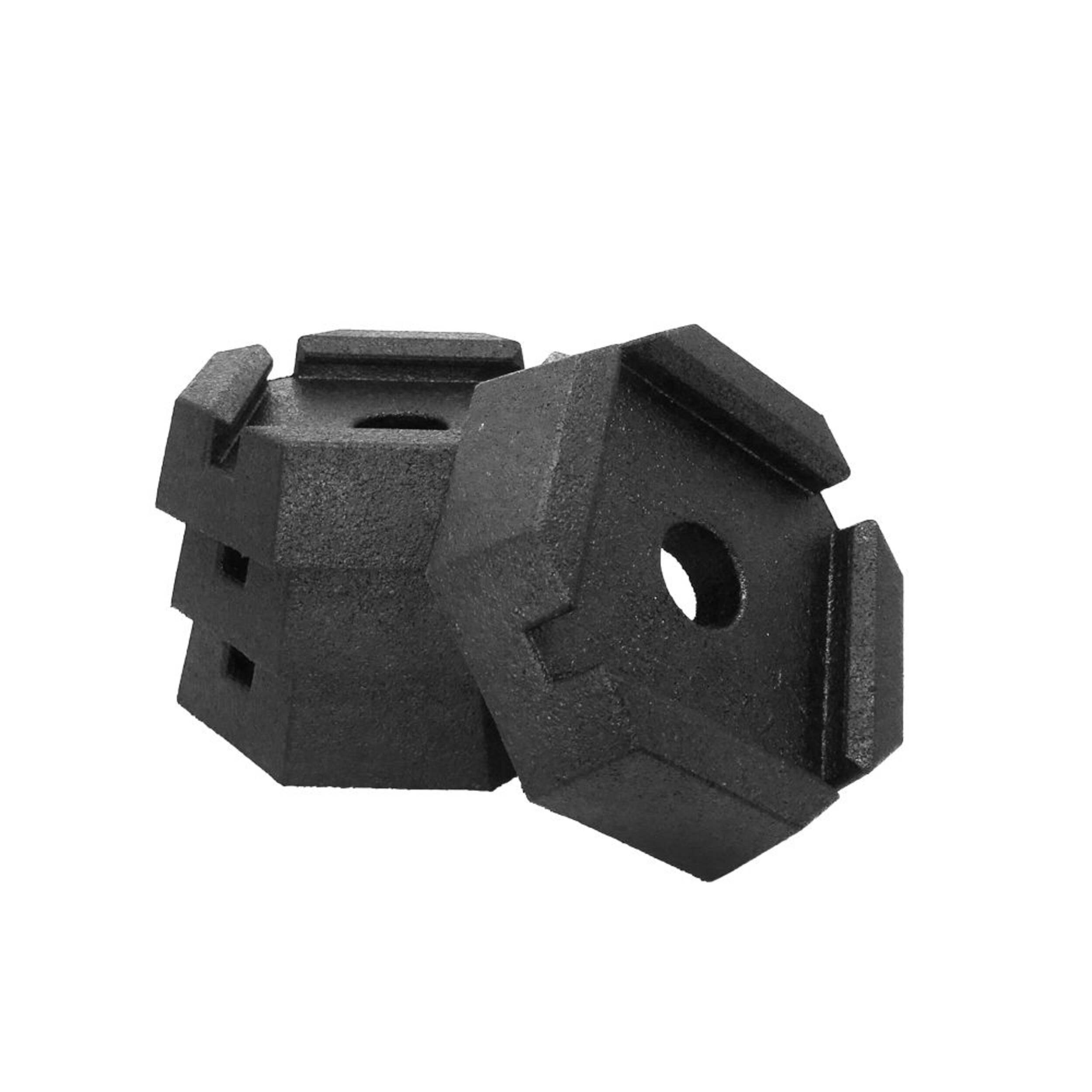 SnapPad XTRSQSP4 XTRA Square Jack Pads, 6-in, 4-pk Composite_or_Mixed