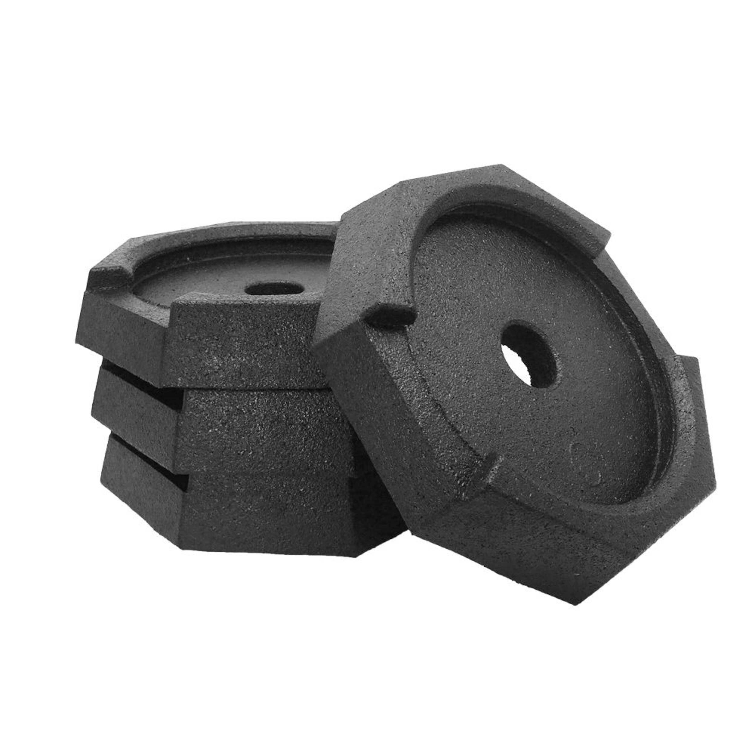 SnapPad HI8SP4 HiWay Round Levelling Jack Pads, 8-in, 4-pk Composite_or_Mixed
