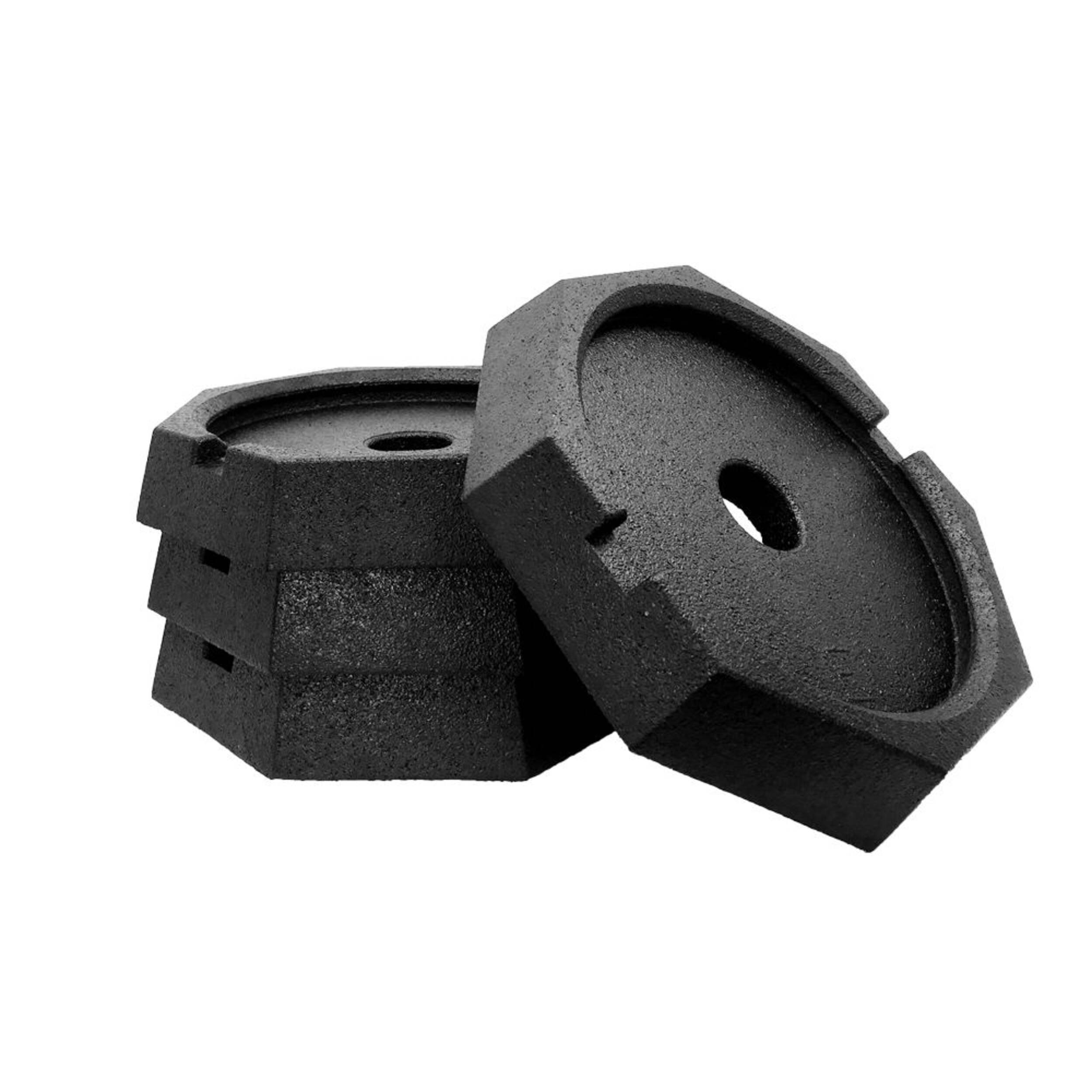 SnapPad HI10SP4 HiWay Round Levelling Jack Pads, 10-in, 4-pk Composite_or_Mixed