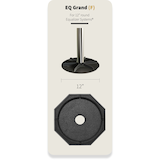 SnapPad EQLXSP6 EQ Grand Lux Octagon Pads, 2 x 12-in and 4 x 10-in, 6-pk Composite_or_Mixed