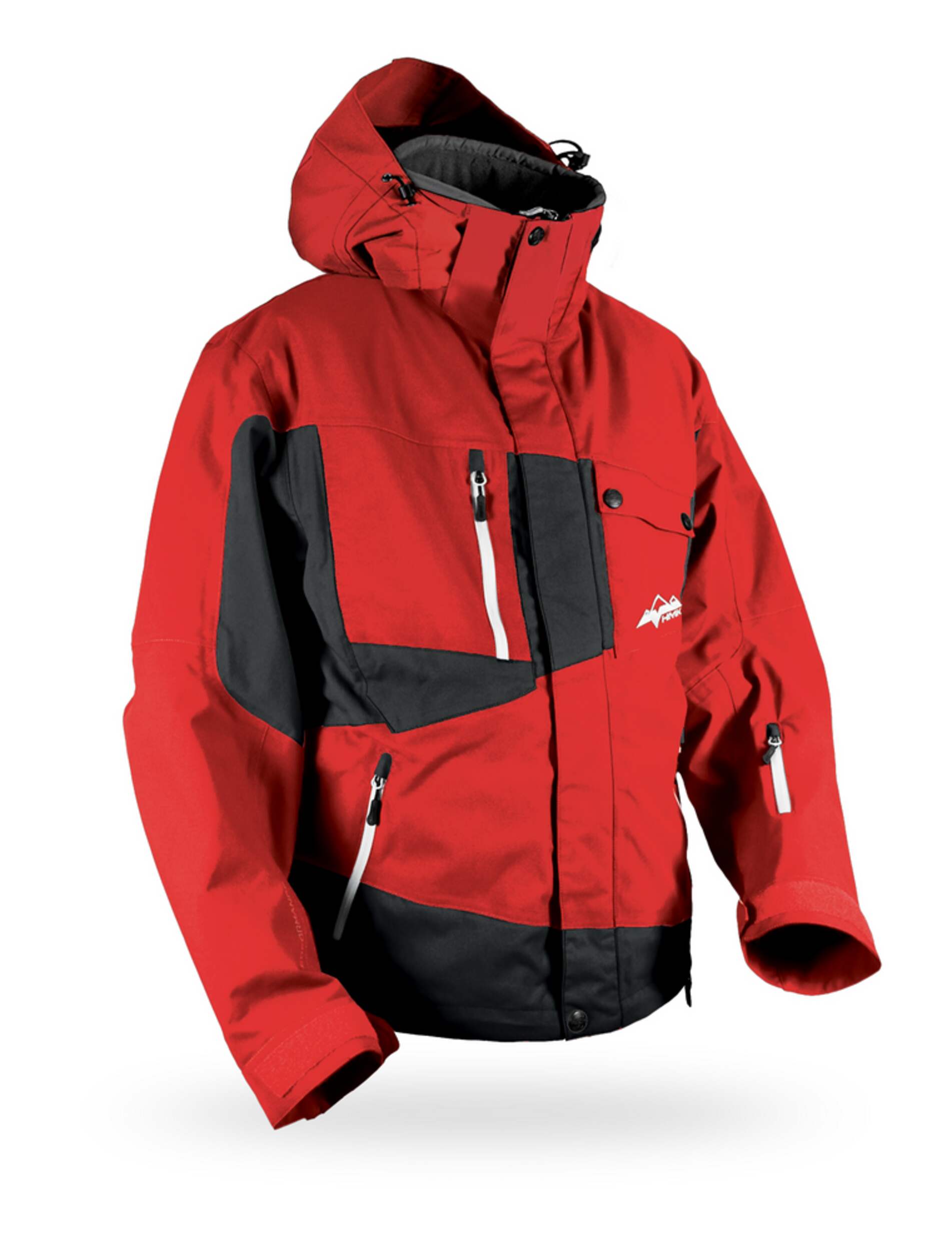 HMK Insulated Peak Waterproof Snowmobile Winter Jacket with Removable
