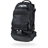 HMK Cascade Snowmobile Backpack, Black Front_Angled_Left