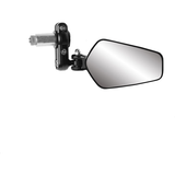 Ken Sean Triangle Bar End Mirror, Matte Black, 7/8-Inch Front_Flat