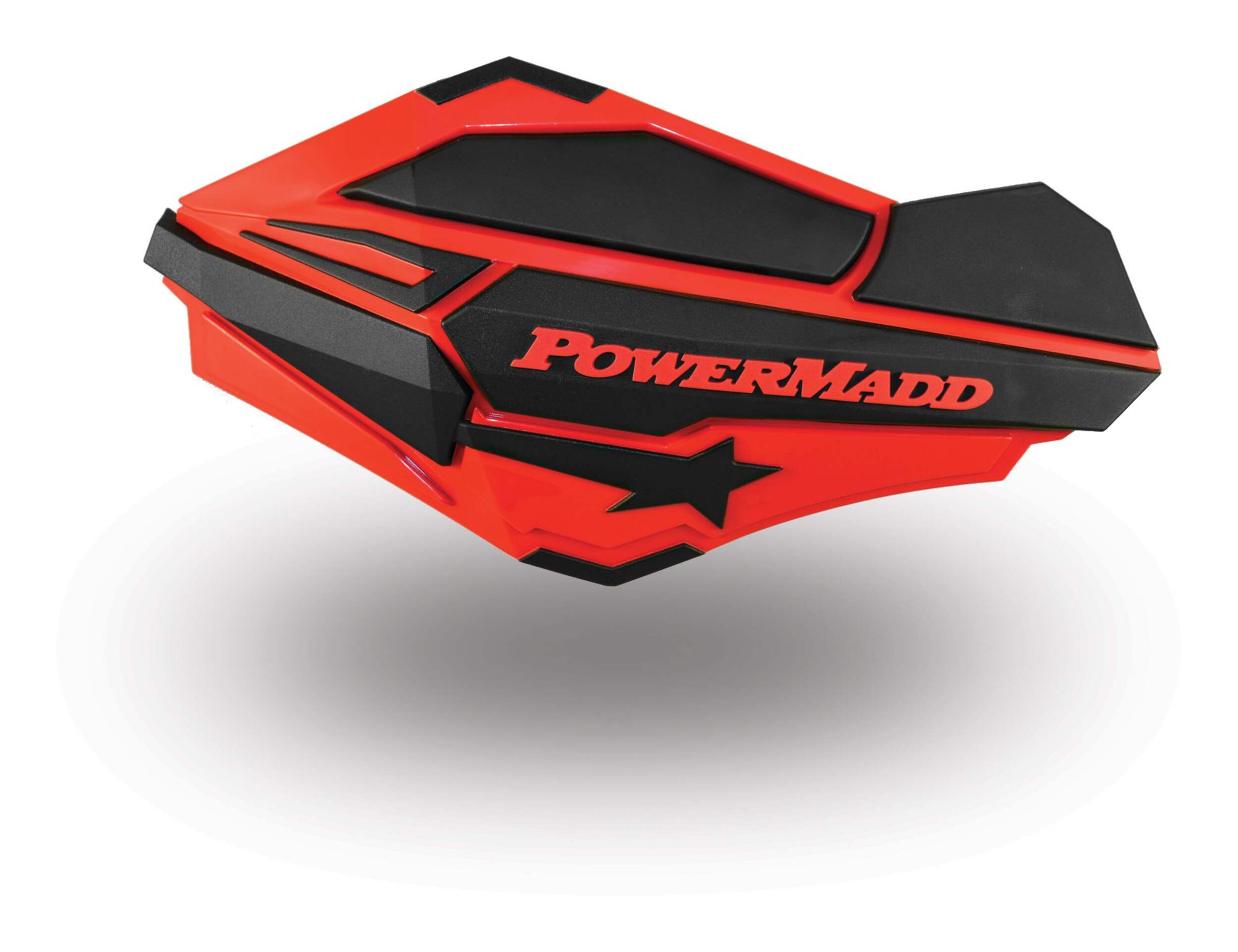 PowerMadd Sentinel Handguards, Polaris Red Front_Flat