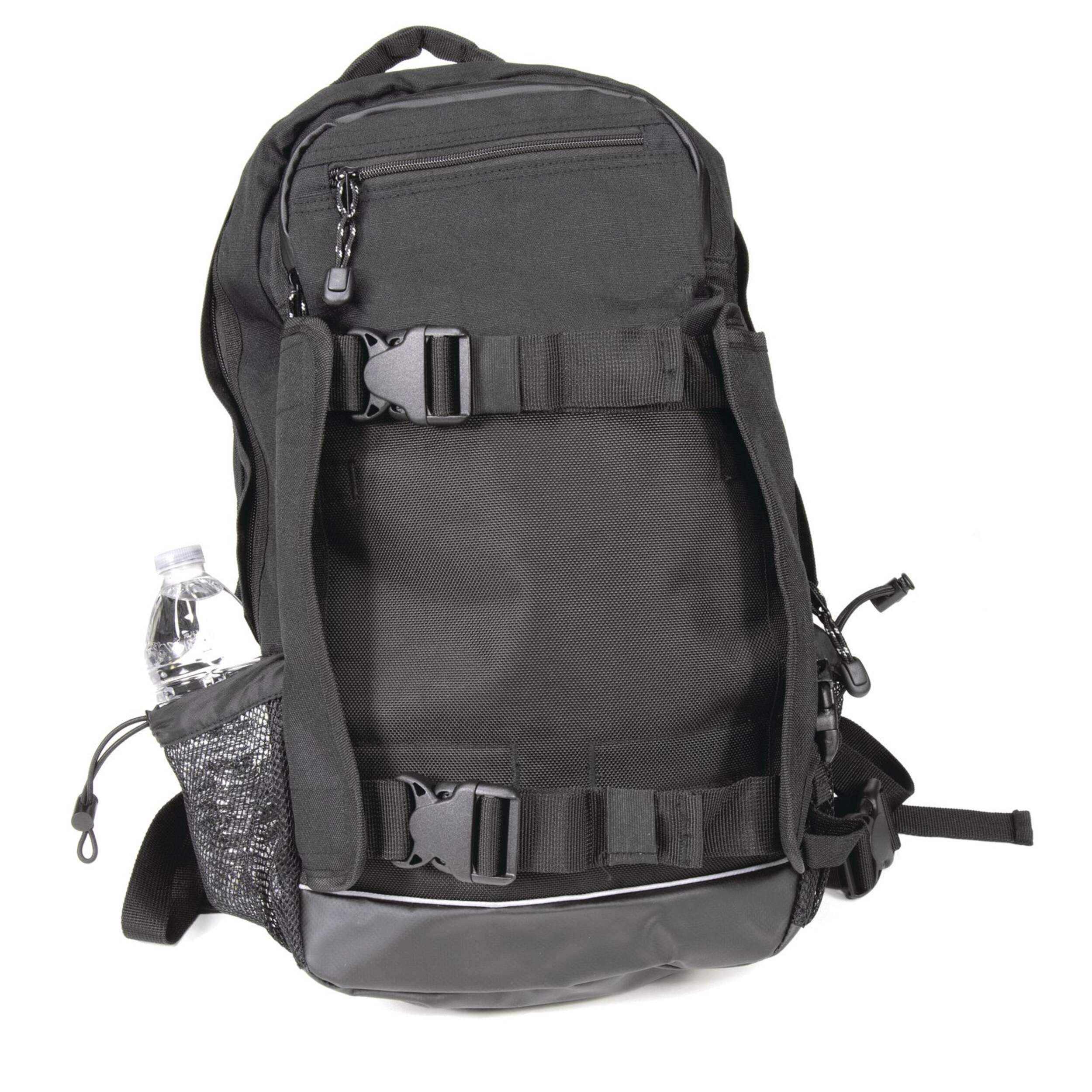 Raider Snowmobile Backpack, Black Front_Angled_Right