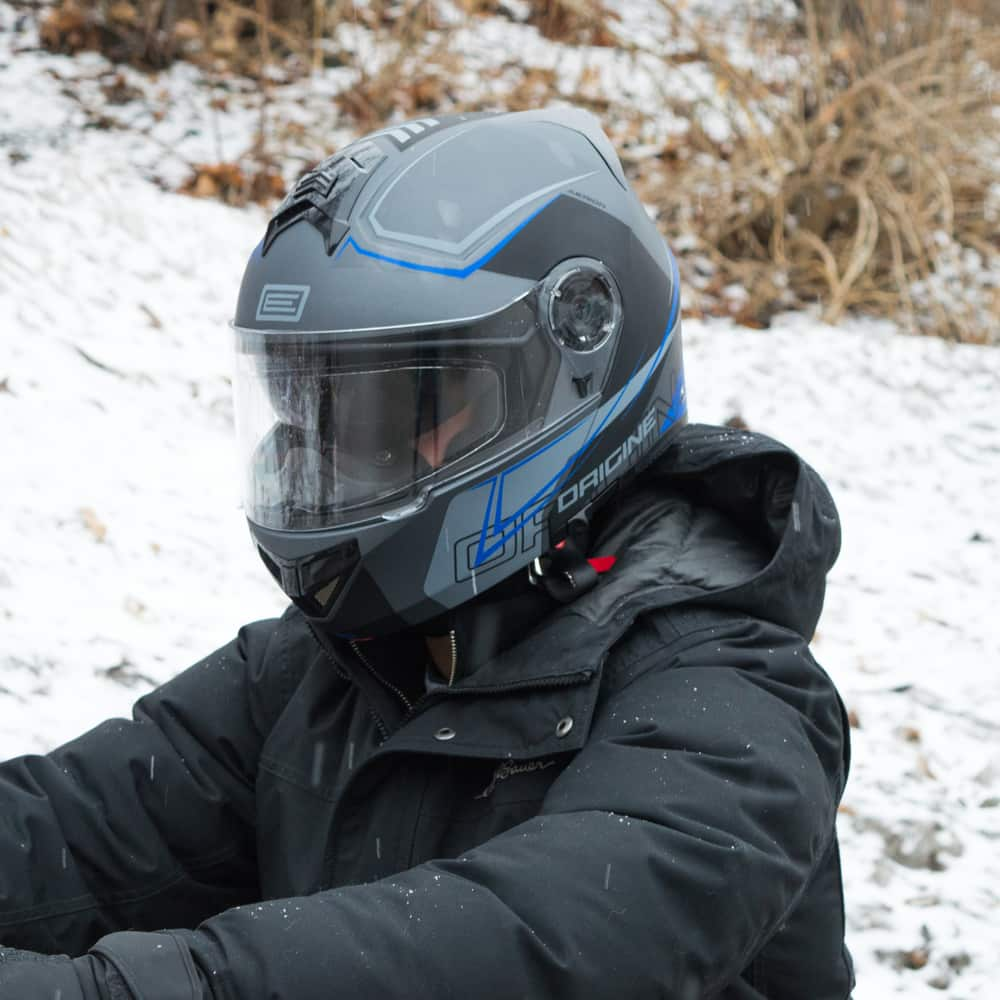 origine aerion modular snowmobile helmet