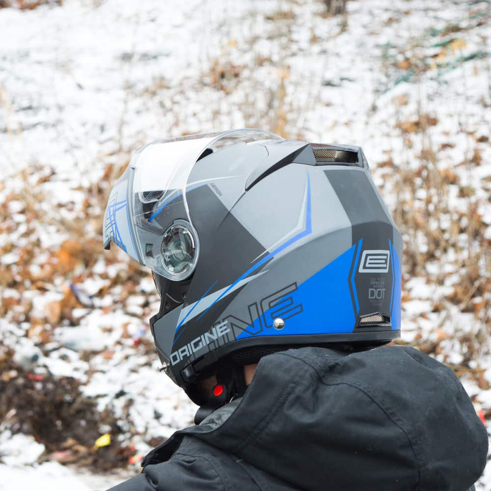 origine aerion modular snowmobile helmet