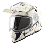 Casque de motoneige Origine Venator Glacium à visière double sport, choix de tailles Front_Angled_Left