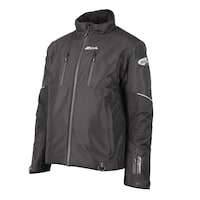 Manteau d'hiver pour motoneige Joe Rocket Hardcore Canadian, hommes, noir, choix de tailles Front_Three_Fourths_Angled_Left