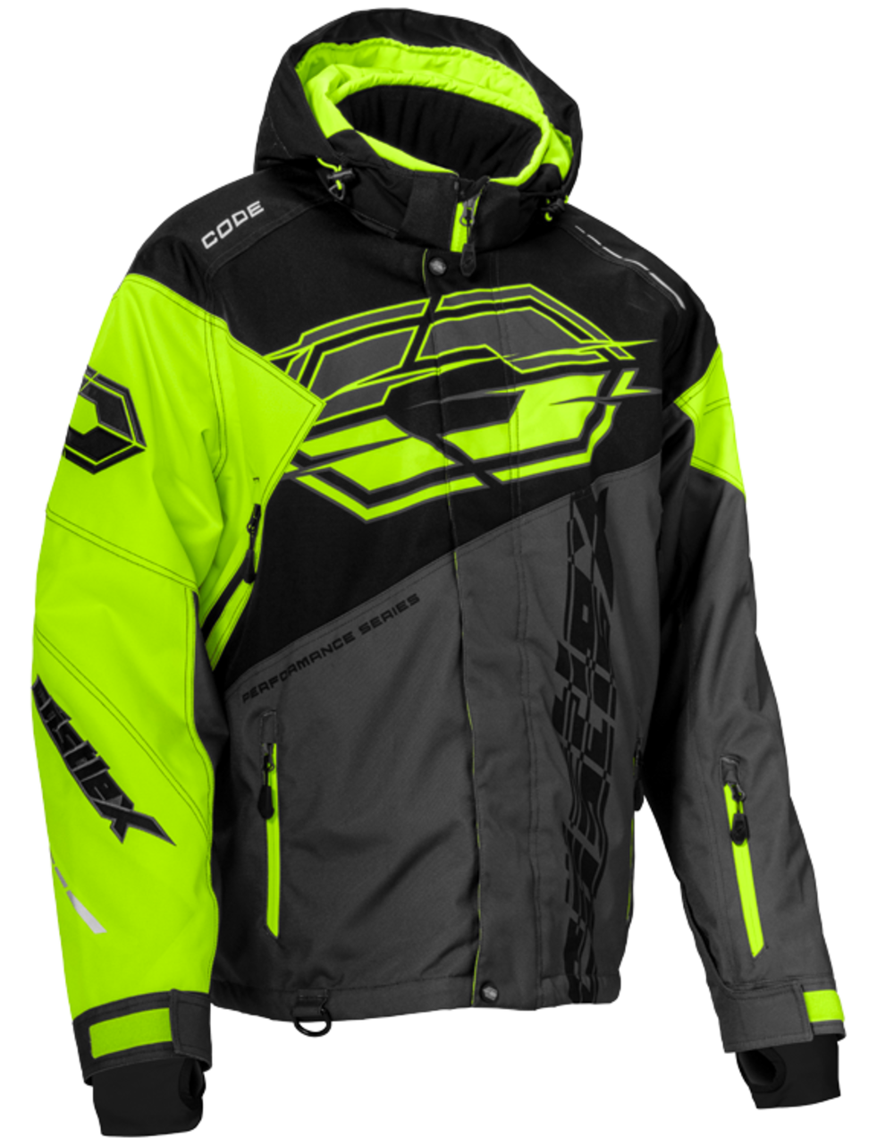 Hi vis snowmobile best sale jacket