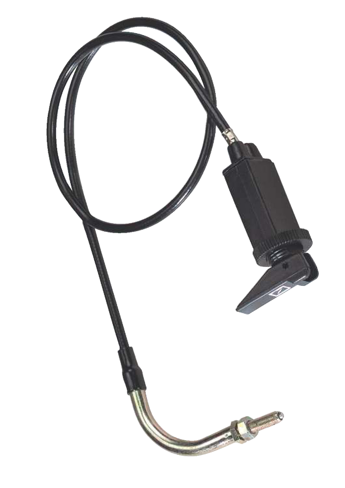 QWORK Câble sécurité 1.2 m x 5mm pour remorque, câble de Frein de remorque,  câble spiralé, pour remorquage d'urgence de remorque de Camping-Car