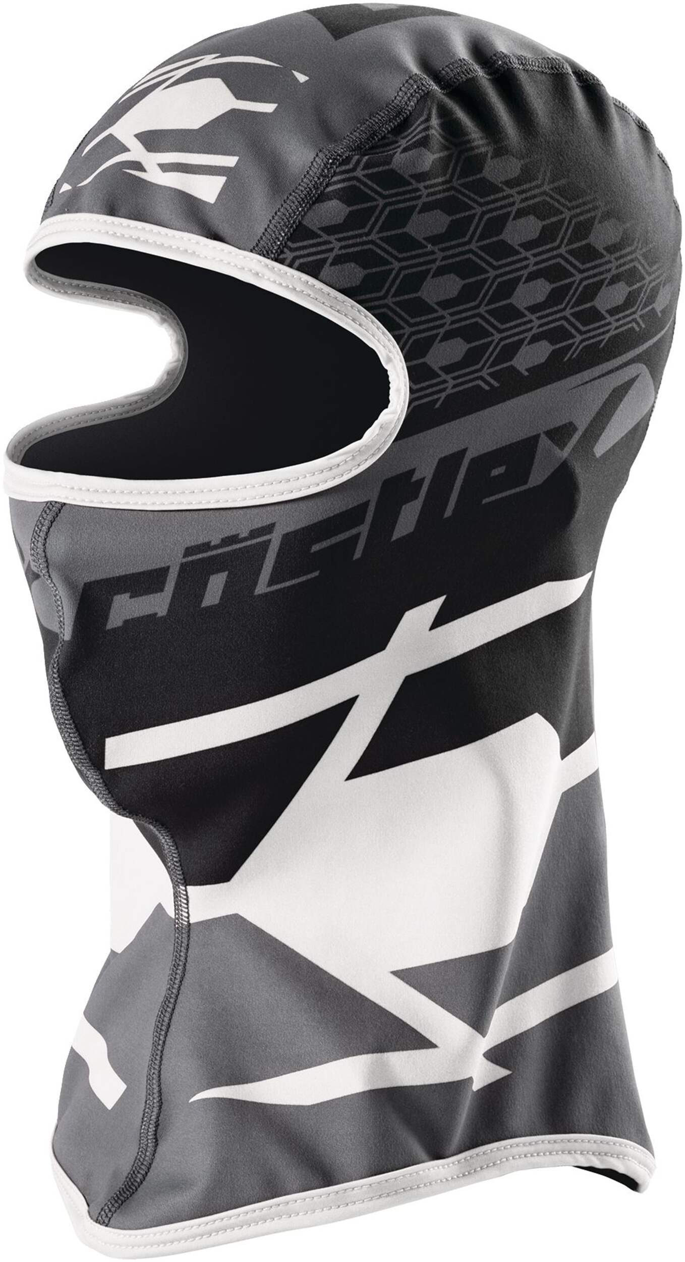 Cagoule de motoneige Castle X Icon, anthracite, taille unique Front_Three_Fourths_Angled_Left