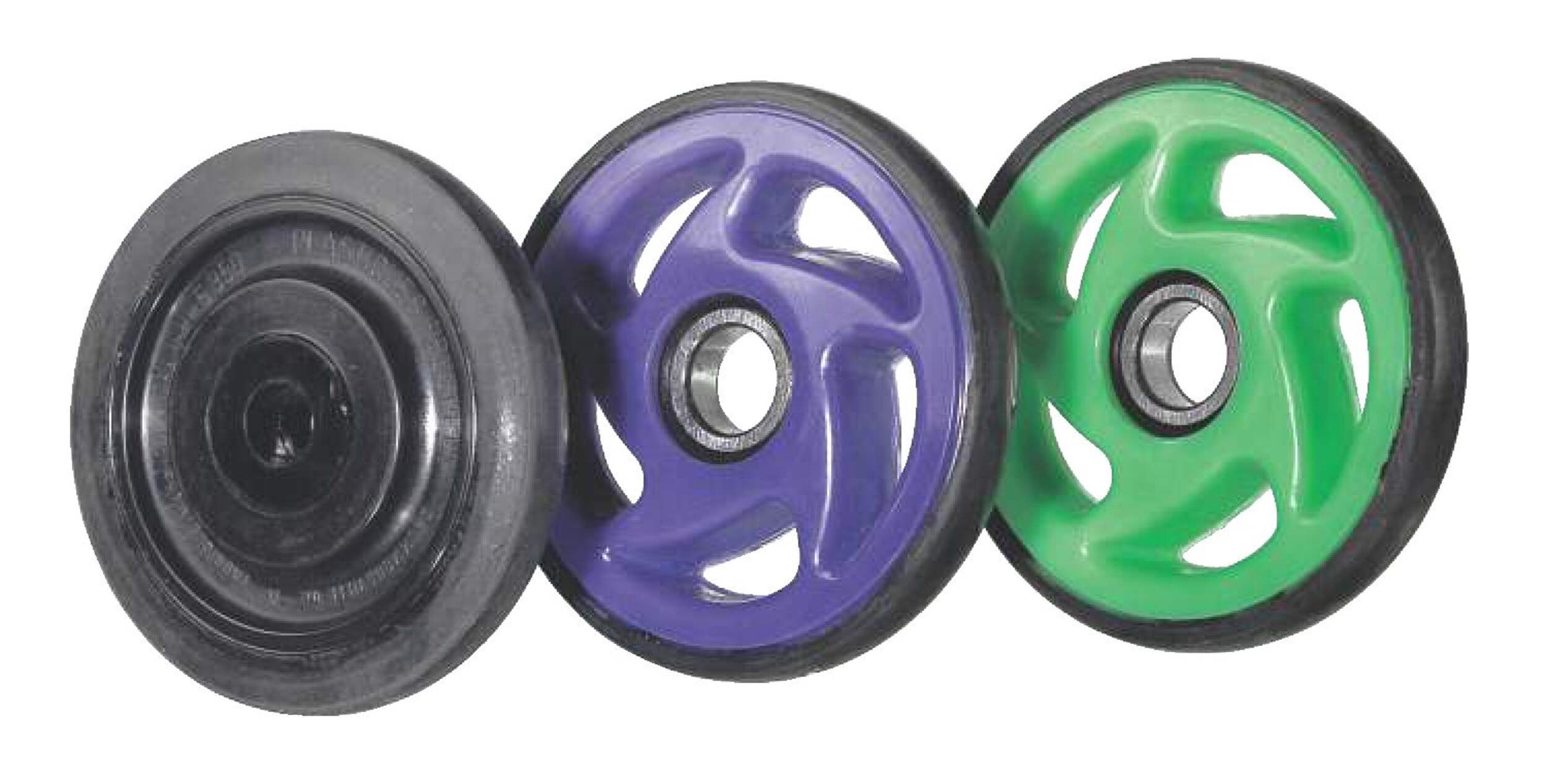 Kimpex Idler Replacement OEM Snowmobile Wheel, Assorted Sizes Front_Angled_Left