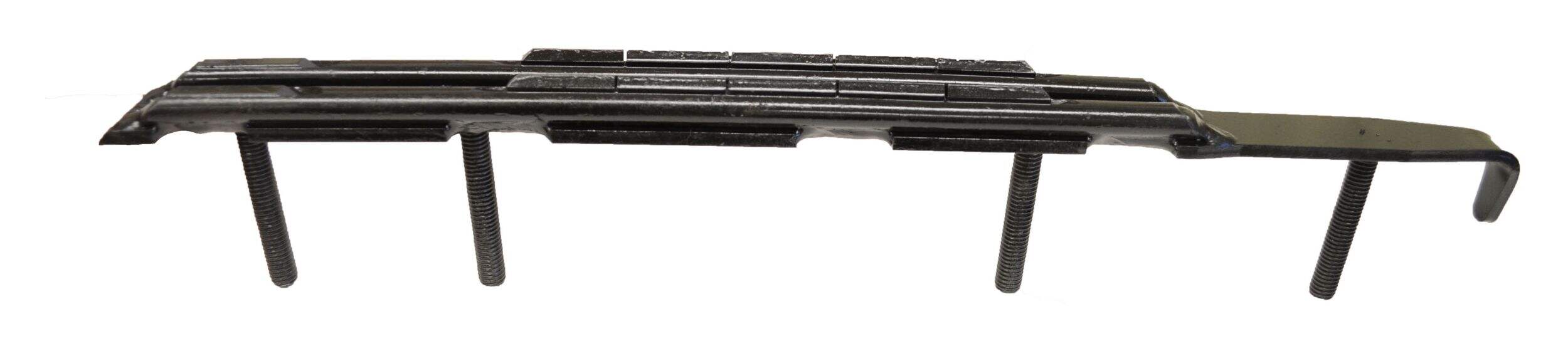 Arctic Cat 6-in of 3/16-in 60⁰ Twin Snowmobile Carbide Runner for Snowmobile Skis Bottom_Plunge