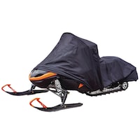 Tripel Heavy-Duty Snowmobile Storage Cover, X-Large Front_Angled_Left
