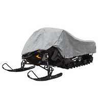 Tripel Heavy-Duty Snowmobile Cover. 200 Series, Assorted Sizes Front_Three_Fourths_Angled_Left