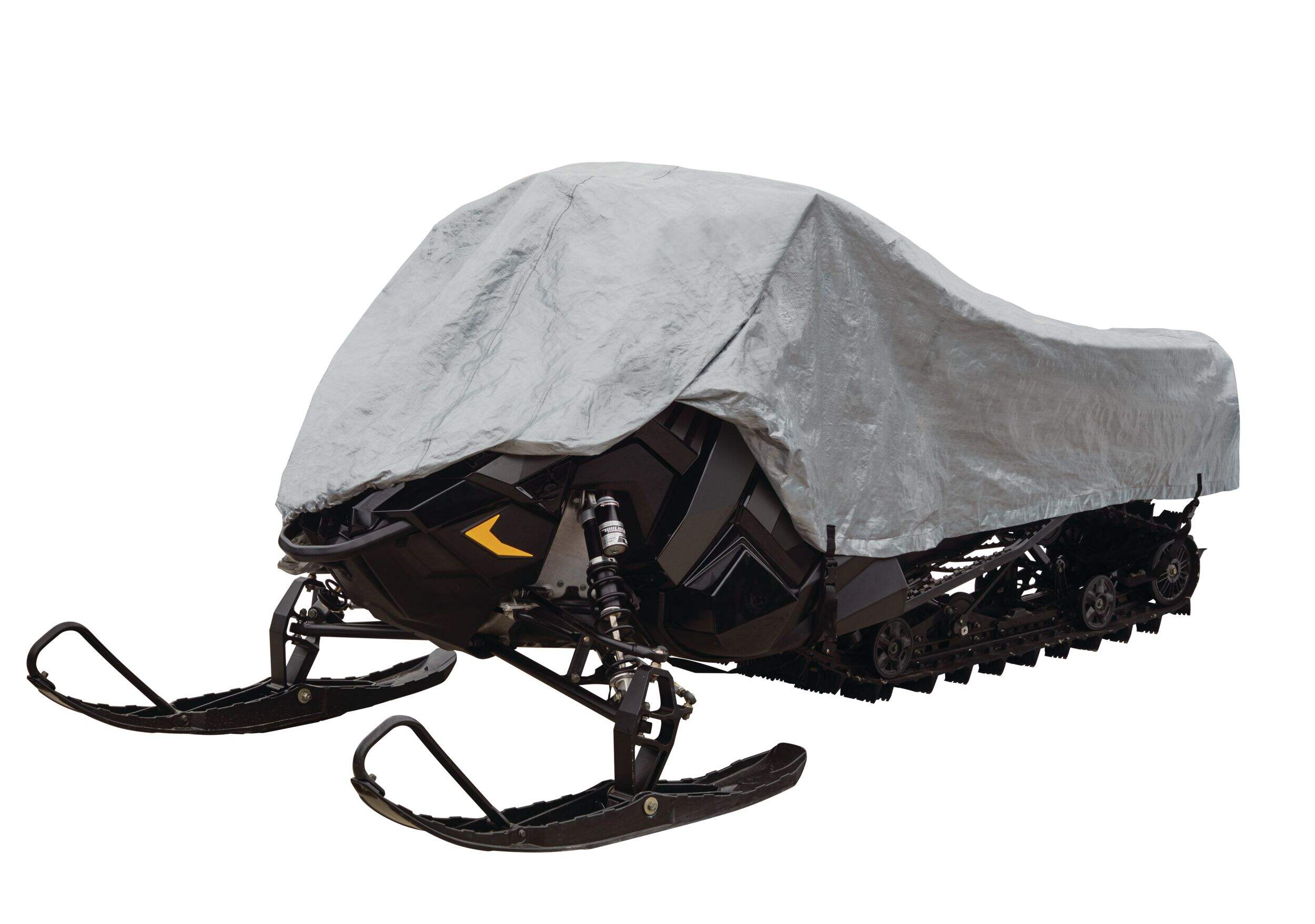 Tripel Heavy-Duty Snowmobile Cover. 200 Series, Assorted Sizes Front_Three_Fourths_Angled_Left