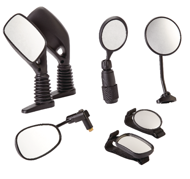 KSource Universal Power Sport/ Towing Hand Mirror for ATV/UTV, Snowmobile & Motorcycle