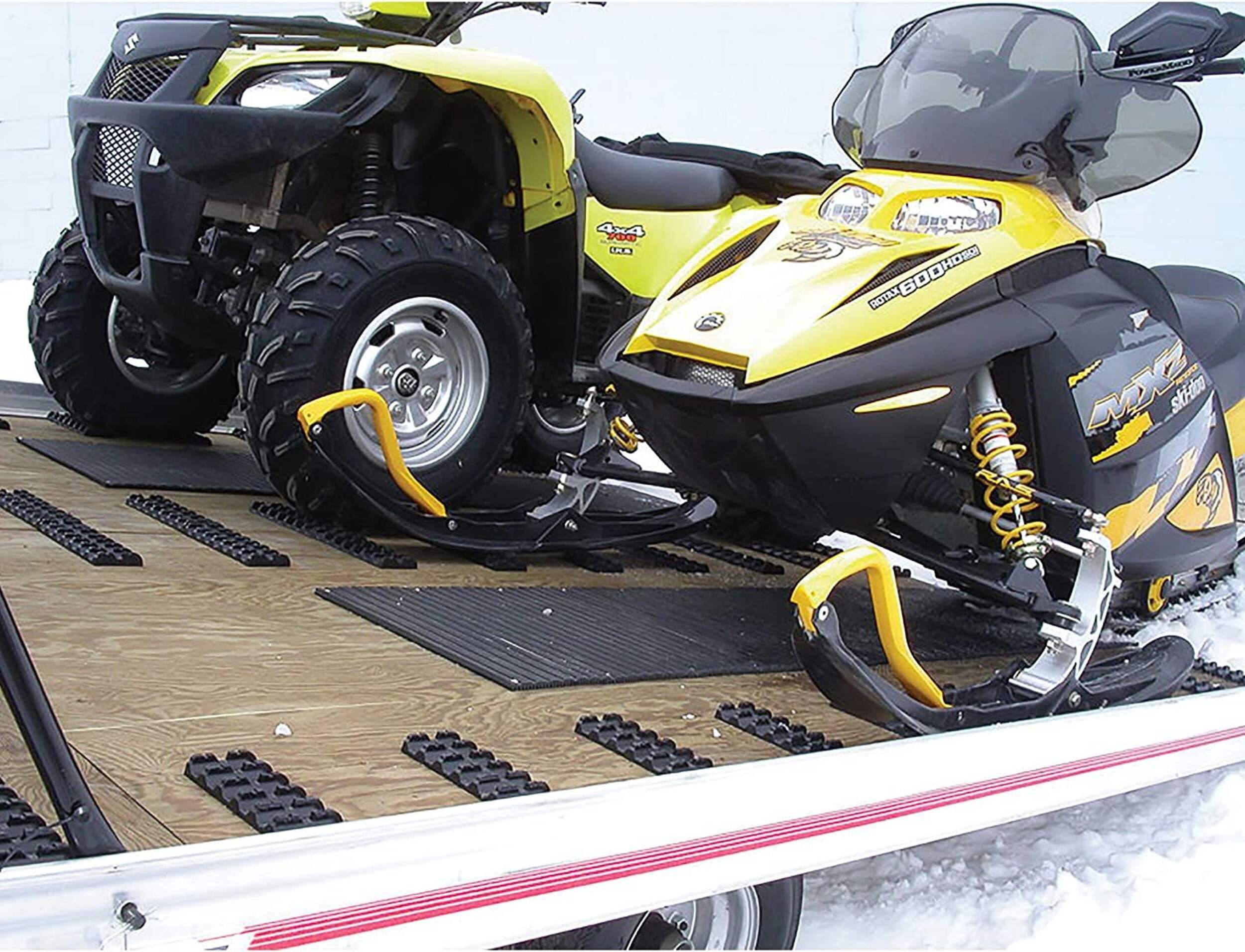 Raider 13210 Snowmobile Bed Track Mat, Black, 54in Canadian Tire