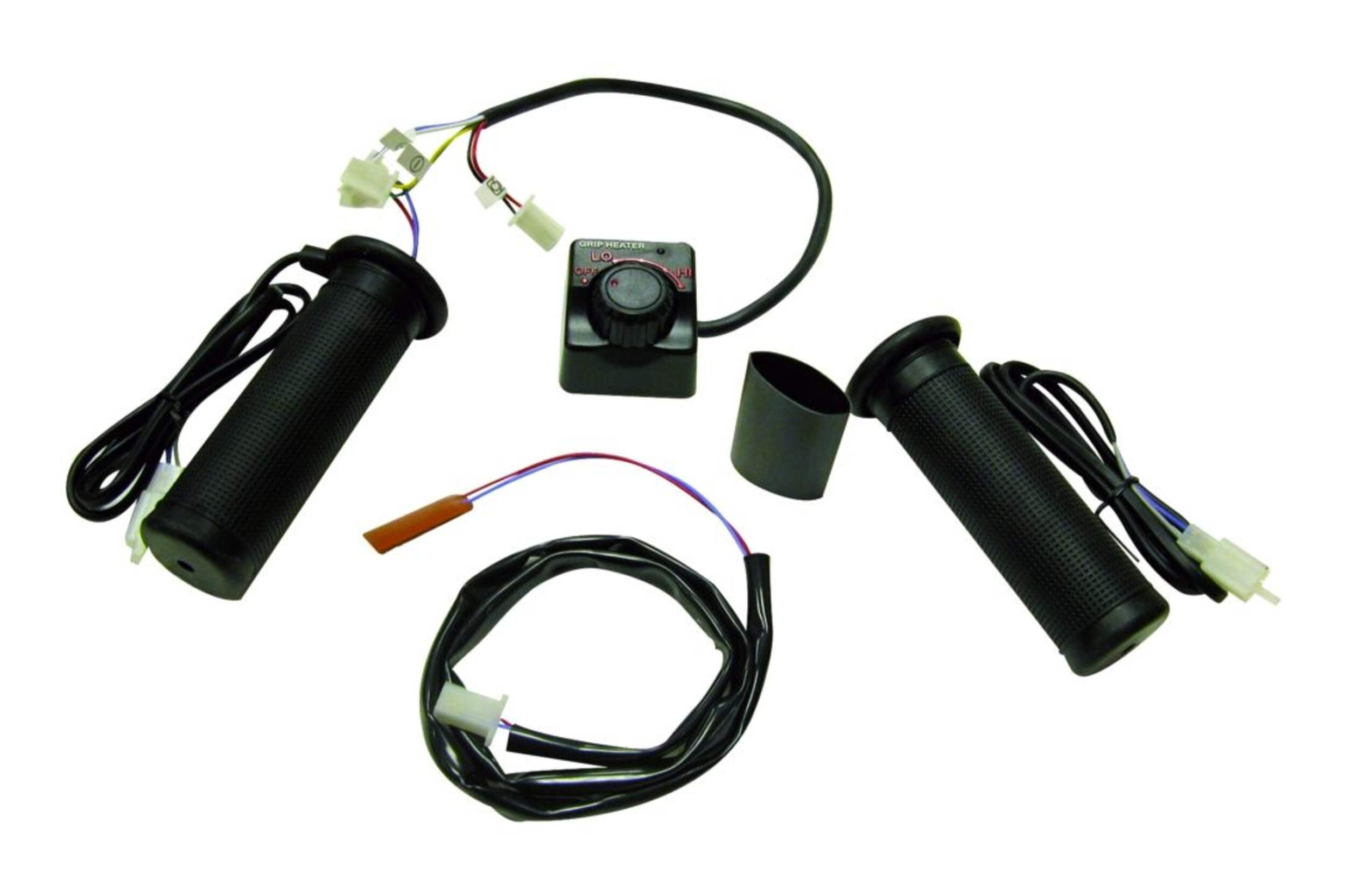 Kimpex 165137 Heated Snowmobile Handlebar Grips with Thumb Warmer Kits Overhead_Plunge