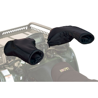 Mitaines de guidon de VTT Kolpin Geartector pour temps froid, noir Front_Angled_Right