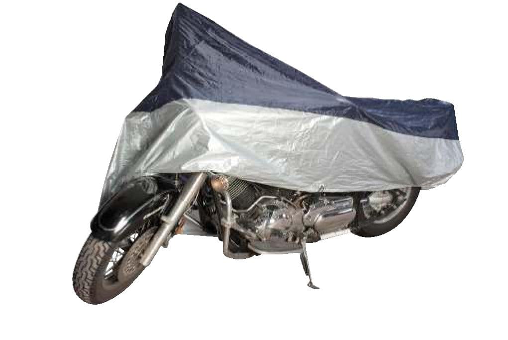 Tripel Fabric Motorcycle Cover for Water & UV Resistance, M