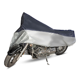 Tripel Fabric Motorcycle Cover for Water & UV Resistance, M Front_Angled_Left