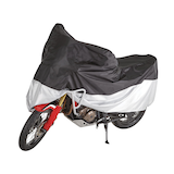 TRIPEL Fabric Motorcycle Cover for Water & UV Resistance, X-Large Front_Angled_Left