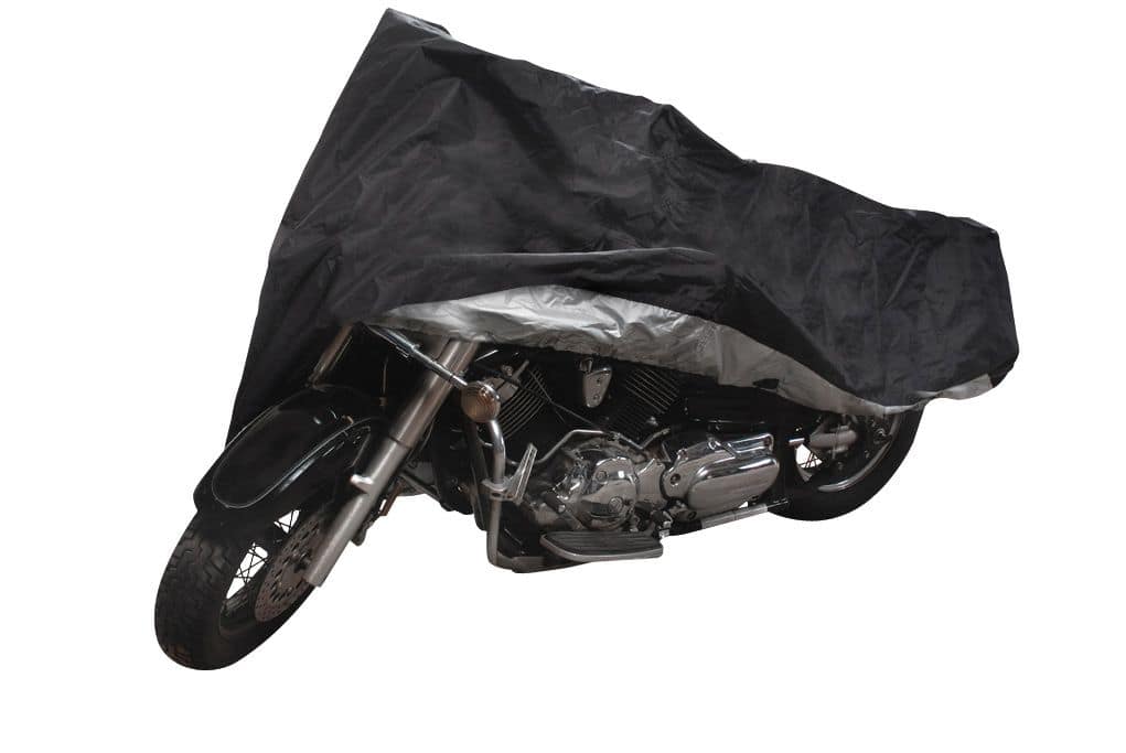 Tripel Premium Polyester Motorcycle Cover Black Medium Canadian Tire