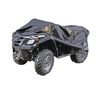 Tripel Premium Polyester Trailerable ATV Cover, Medium Front_Angled_Left