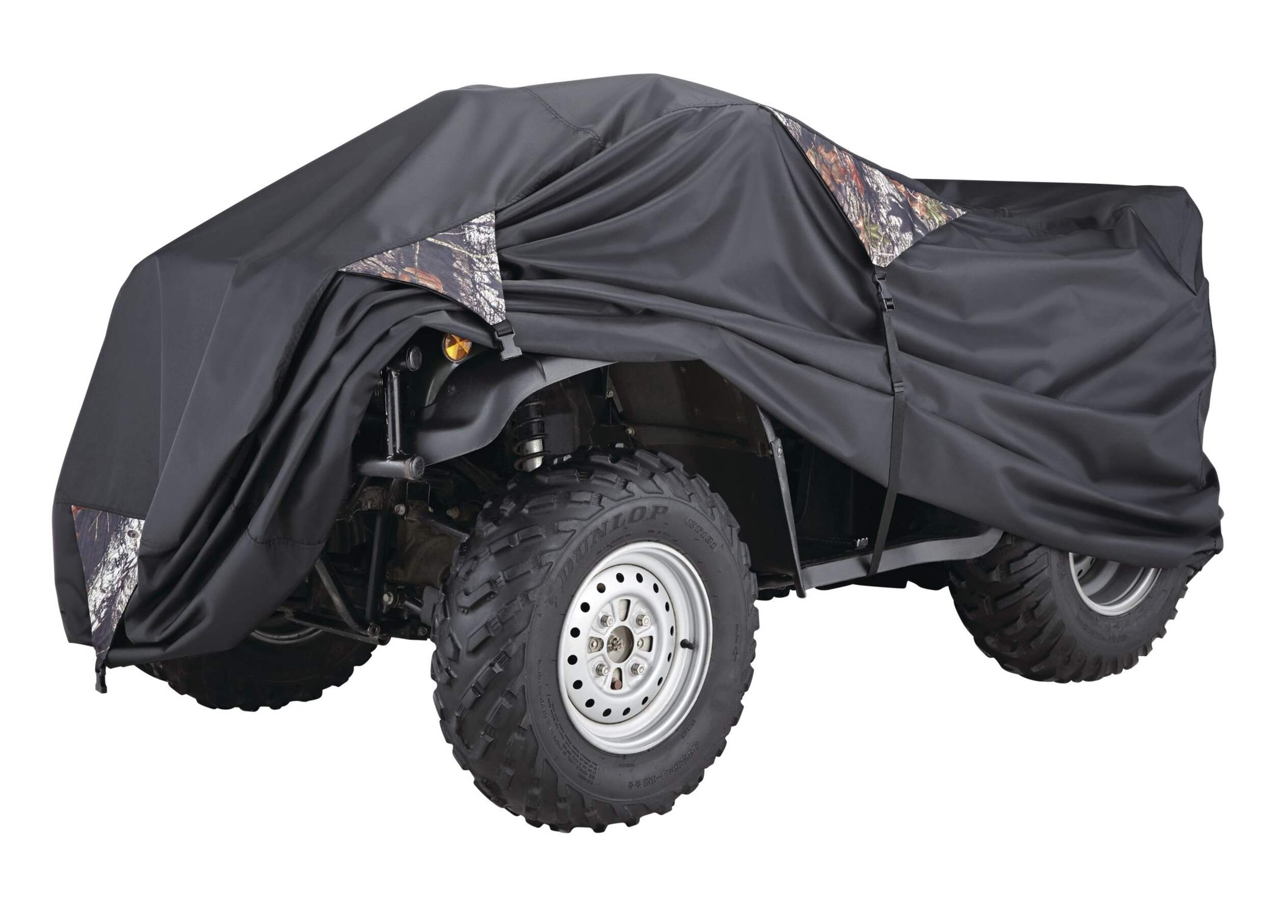 Tripel Premium Polyester Trailerable ATV Cover, X-Large Front_Angled_Left