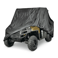 Raider UTV SX Series Premium Storage Cover with UV Protection Front_Angled_Left
