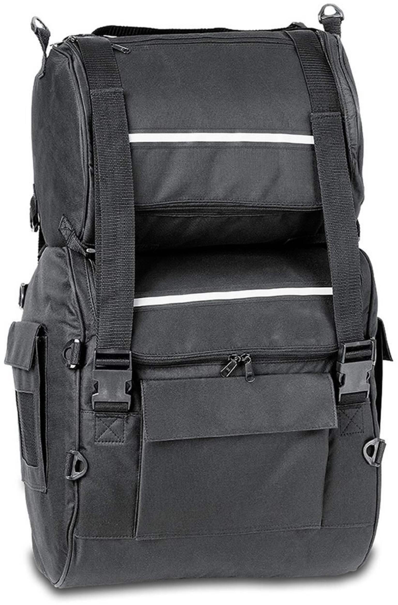 Raider Nylon Motorcycle Touring Pack Front_Flat