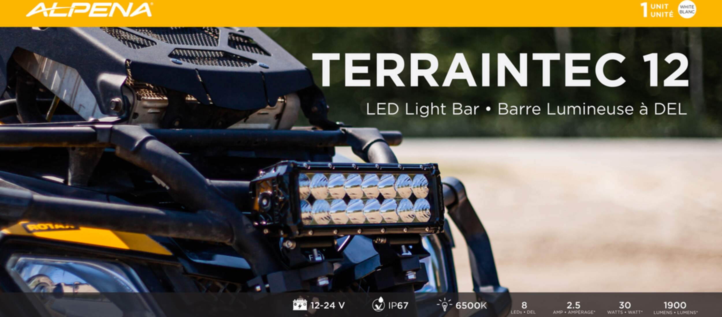 Alpena TerrainTec 12 LED Light Bar Canadian Tire