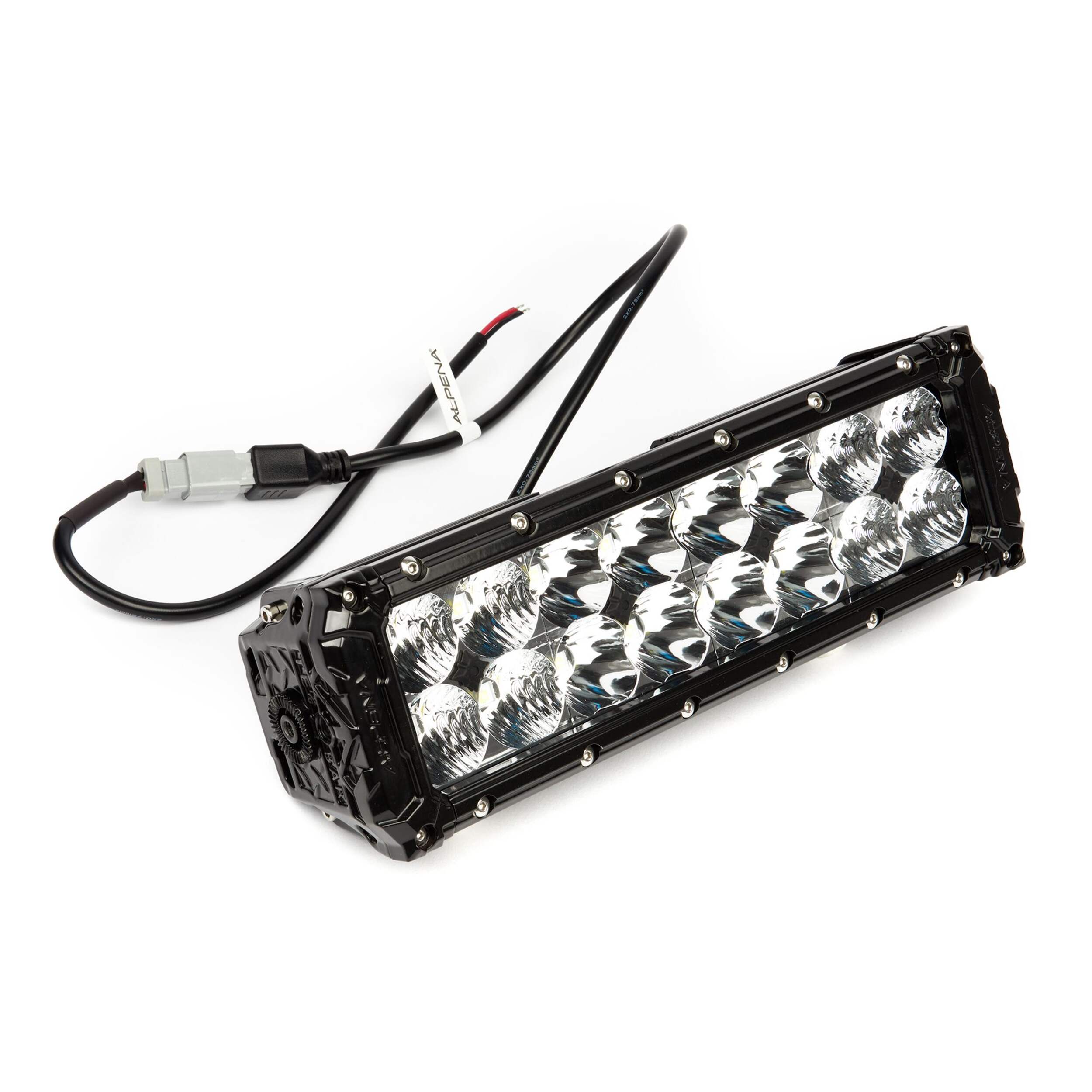 Alpena TerrainTec 12 LED Light Bar Front_Three_Fourths_Angled_Right