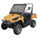 Classic Accessories UTV Front Windshield, Kawasaki Teryx 750 F1, Black Front_Angled_Left
