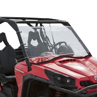Kolpin Uncoated Full Fixed Windshield, Can-Am Commander Front_Angled_Right